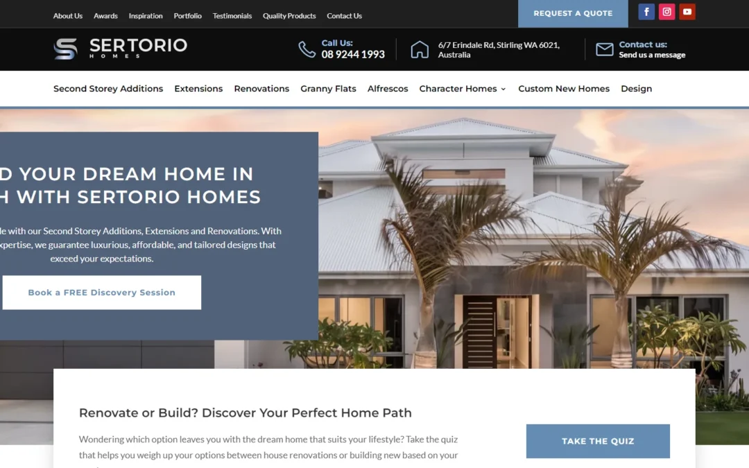 Client Success Stories: Sertorio Homes